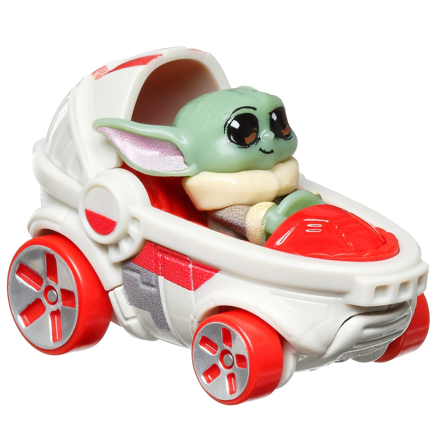 Hot Wheels RacerVerse Veh¨ªculo de Juguete Grogu en Pod