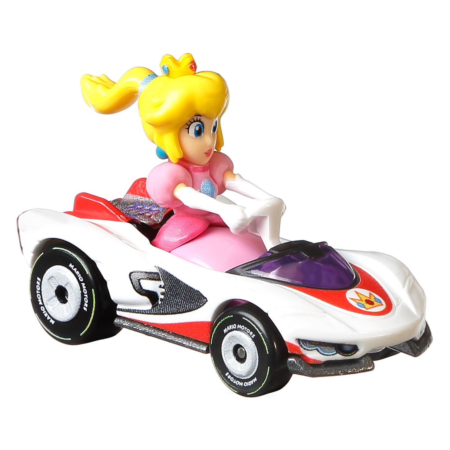 Hot Wheels Mario Kart Ve¨ªculo de Brinquedo Princesa Peach