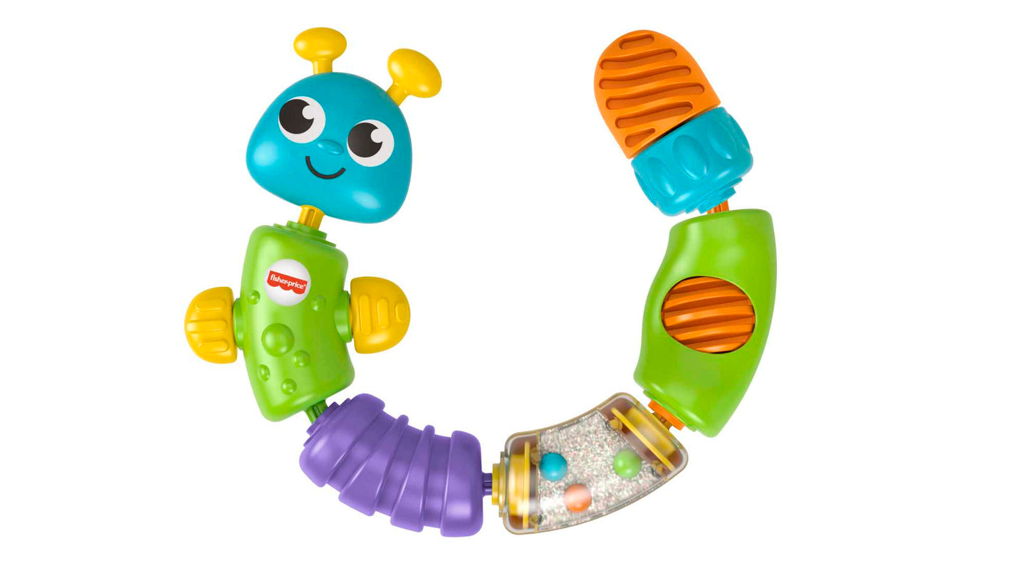 Fisher-Price Juguete para Beb¨¦s Oruga Cadena de Colores