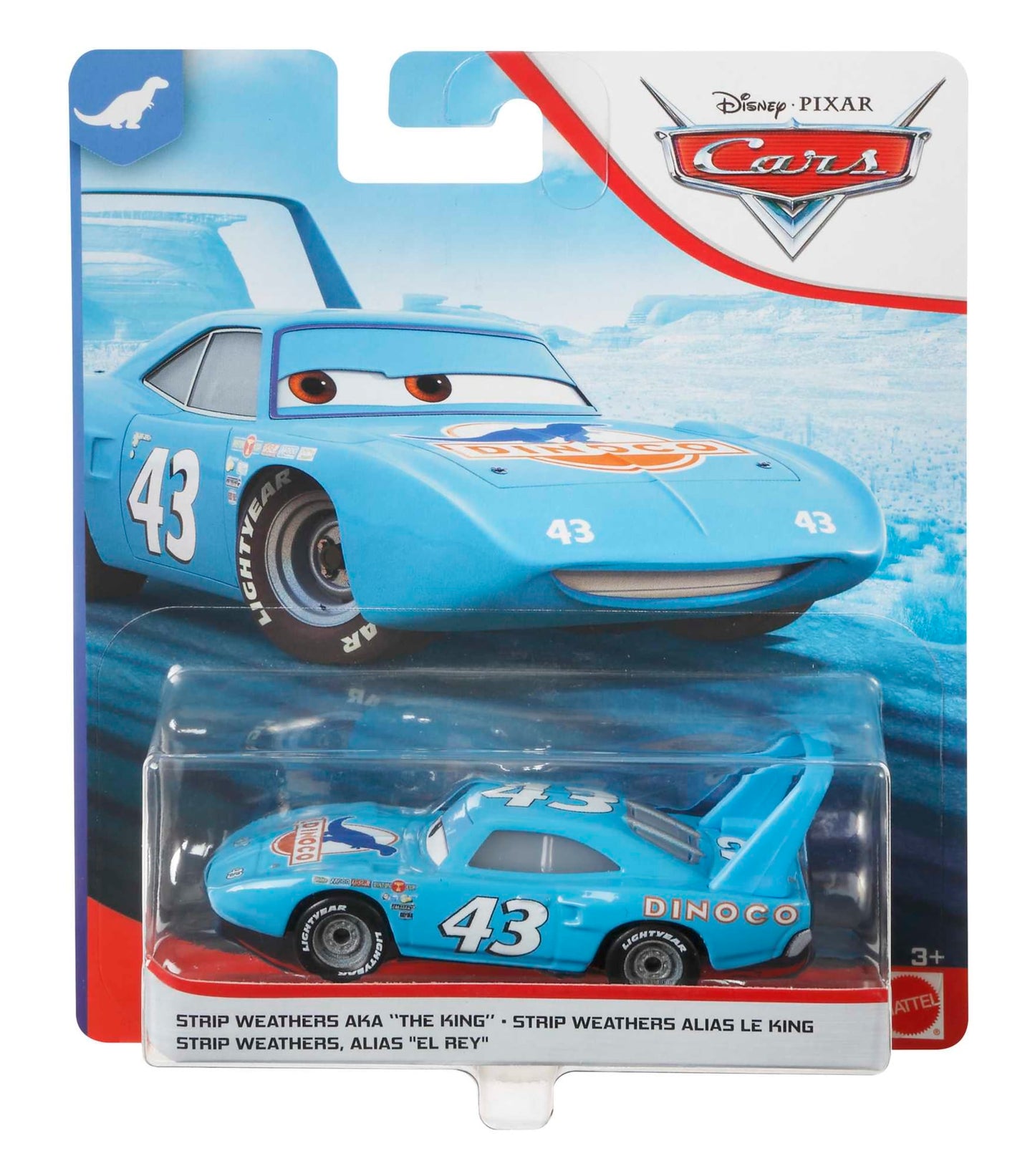 Cars de Disney y Pixar Diecast Veh¨ªculo de Juguete Strip Weathers Alias El Rey