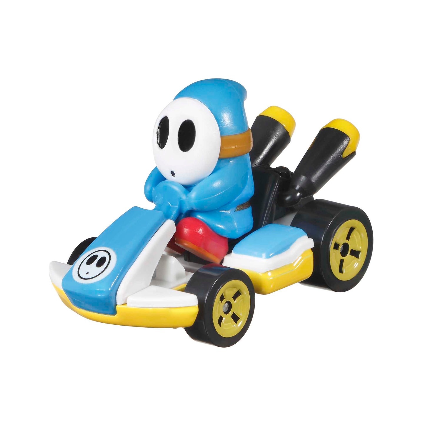 Hot Wheels Mario Kart Ve¨ªculo de Brinquedo Kart Padr?o Shy Guy Azul Claro