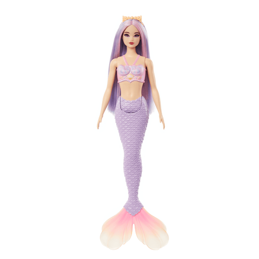 Barbie Fantas¨ªa Mu?eca Sirena Cabello Lila