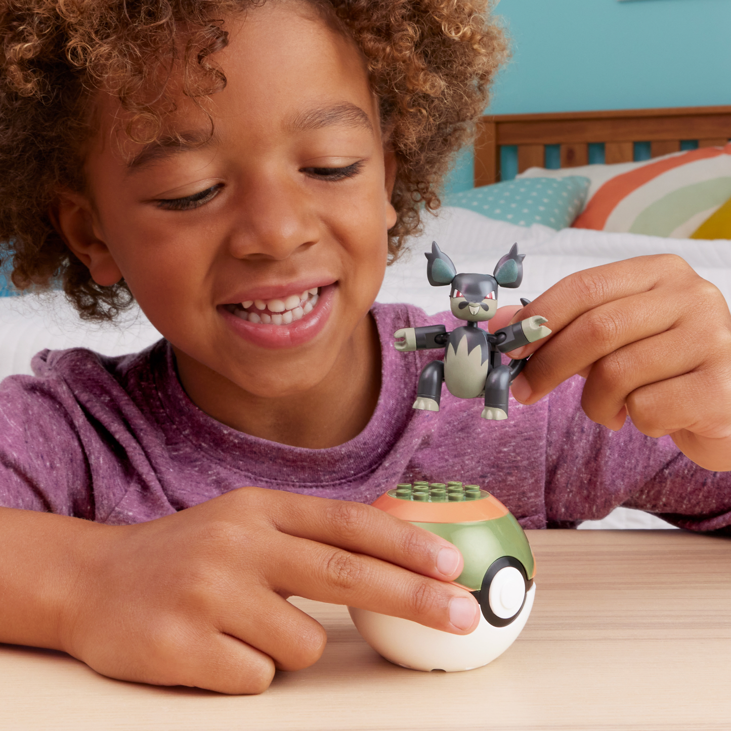 MEGA Pok¨¦mon Alolan Rattata Building Toy Kit, Poseable Action Figure (29 Pieces) For Kids