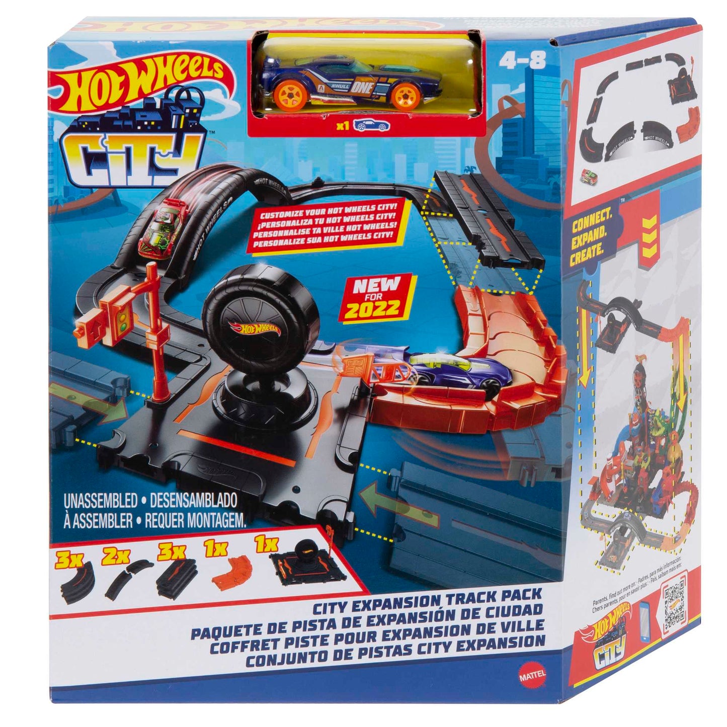 Hot Wheels City Pista de Brinquedo Pacote de Constru??o