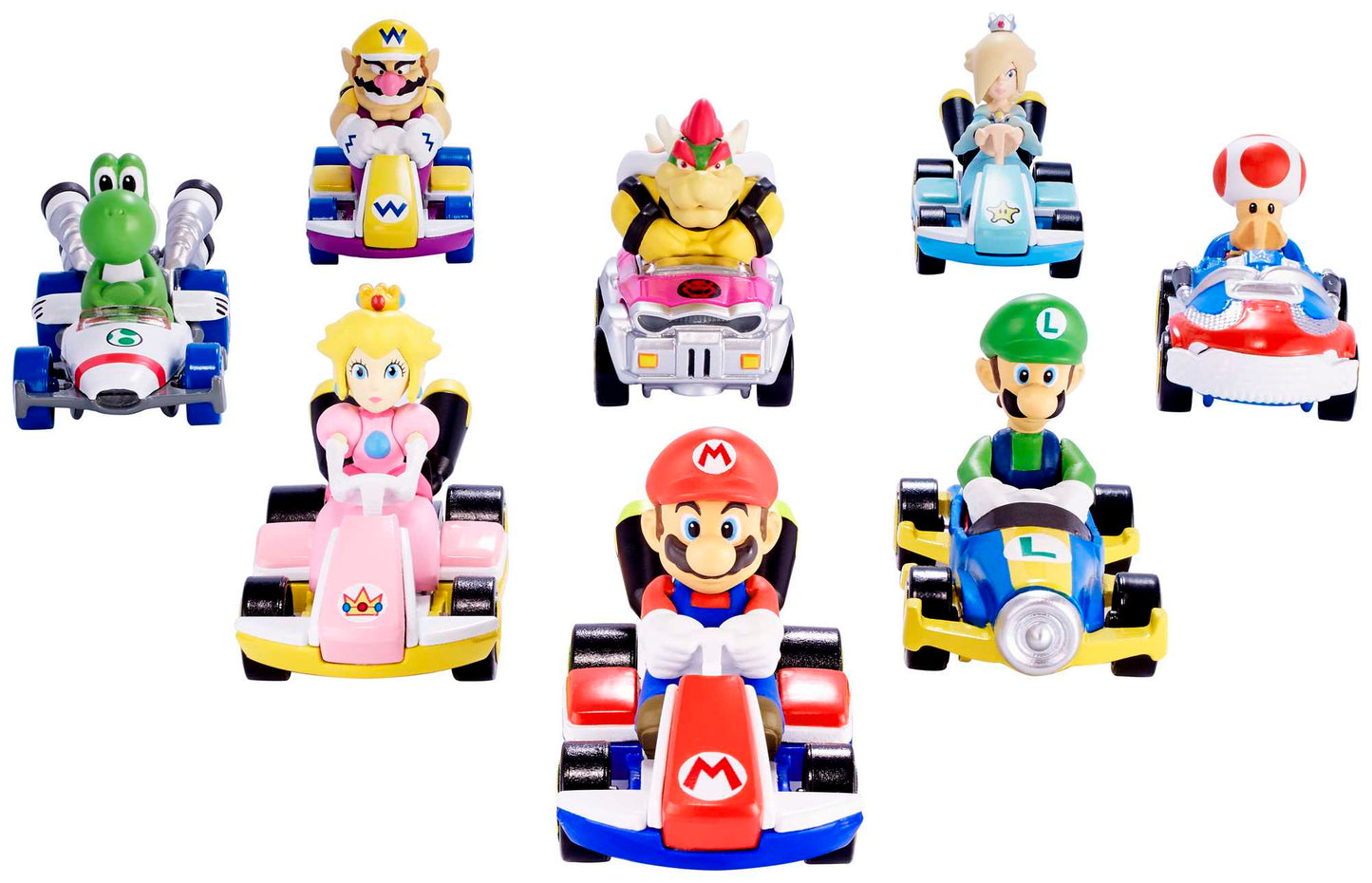 Hot Wheels Mario Kart Veh¨ªculo de Juguete Wario Est¨¢ndar Kart