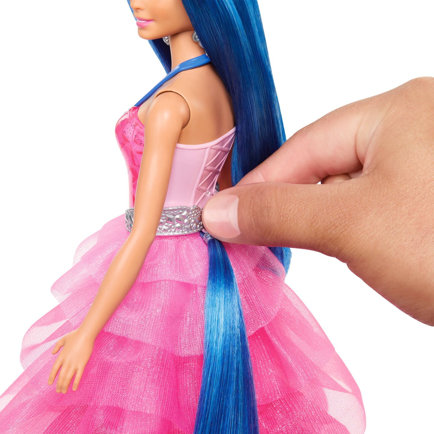 Barbie  65Anniversaire  Poup¨¦e et Animal  Licorne Ail¨¦e, Ch. Bleus