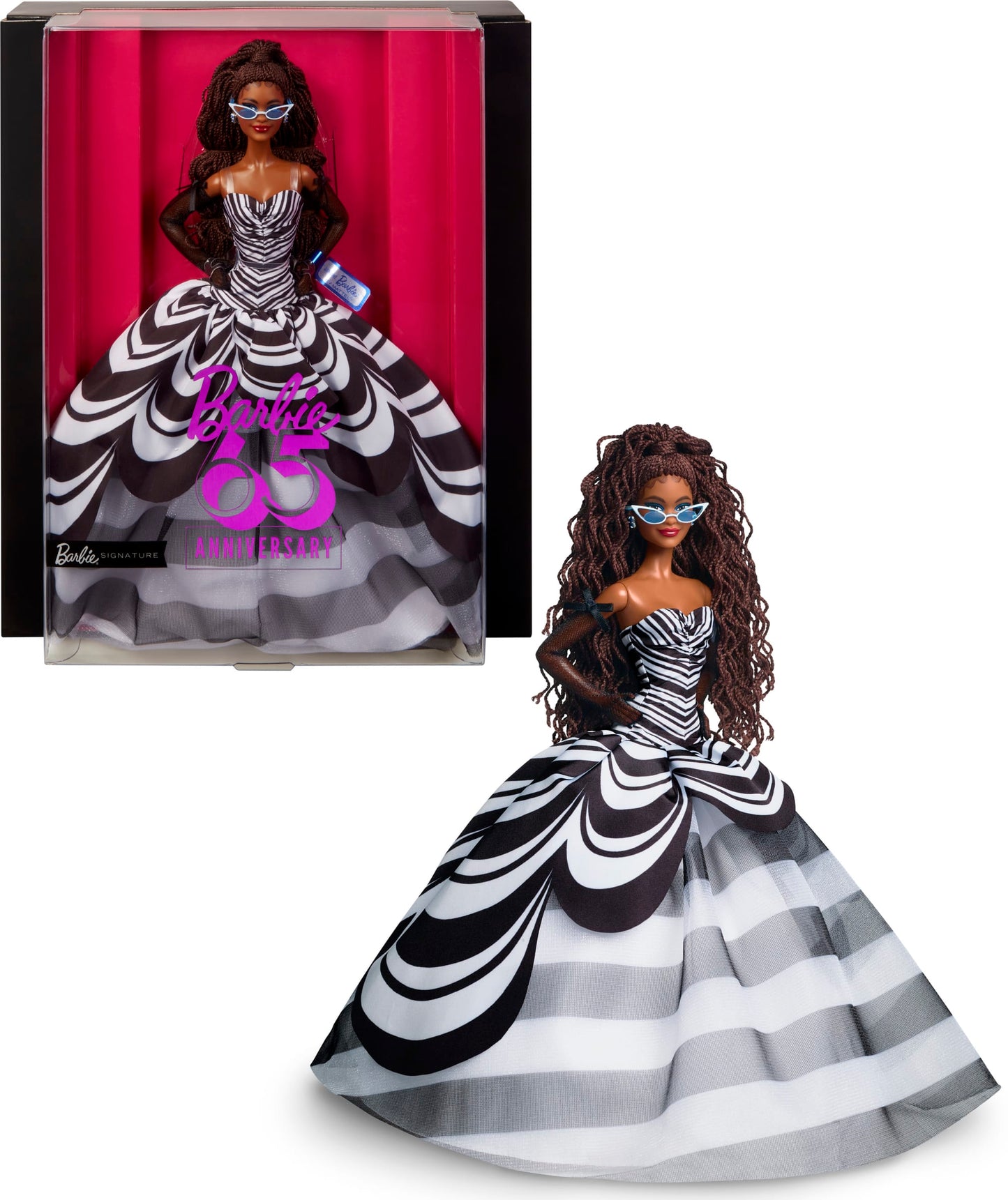 Barbie ¨C Signature ¨C 65E?Anniversaire ¨C Poup¨¦e de Collection Brunette