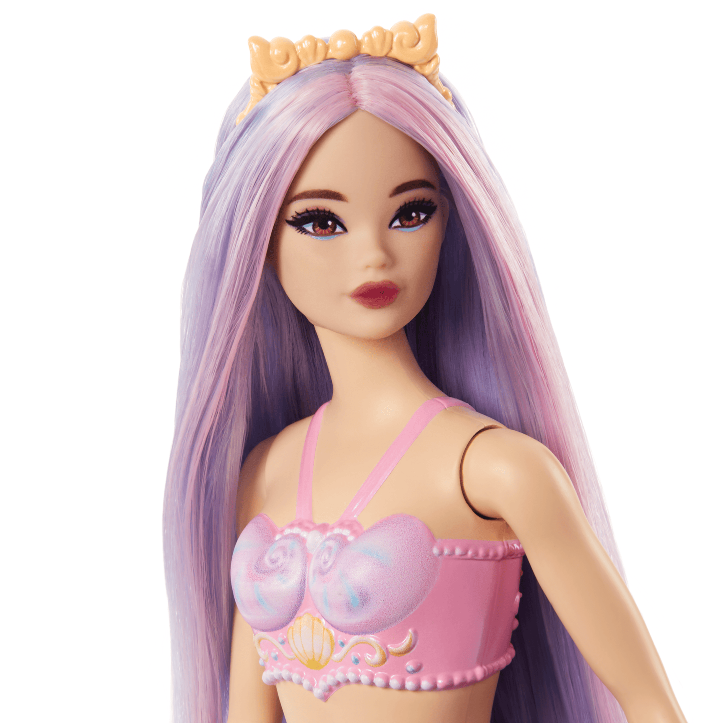 Barbie Fantas¨ªa Mu?eca Sirena Cabello Lila